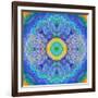 Mandala of Flower Photographies-Alaya Gadeh-Framed Photographic Print