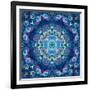 Mandala of Flower Photographies-Alaya Gadeh-Framed Photographic Print