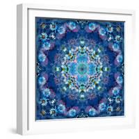 Mandala of Flower Photographies-Alaya Gadeh-Framed Photographic Print