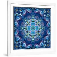 Mandala of Flower Photographies-Alaya Gadeh-Framed Photographic Print