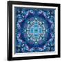 Mandala of Flower Photographies-Alaya Gadeh-Framed Photographic Print