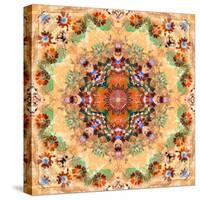 Mandala of Flower Photographies-Alaya Gadeh-Stretched Canvas