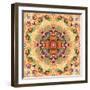 Mandala of Flower Photographies-Alaya Gadeh-Framed Photographic Print