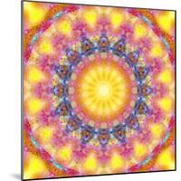 Mandala of Flower Photographies-Alaya Gadeh-Mounted Photographic Print