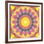 Mandala of Flower Photographies-Alaya Gadeh-Framed Photographic Print