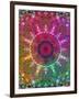 Mandala Ornament from Flower Photographs-Alaya Gadeh-Framed Photographic Print