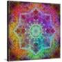 Mandala Ornament from Flower Photographs-Alaya Gadeh-Stretched Canvas