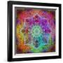 Mandala Ornament from Flower Photographs-Alaya Gadeh-Framed Photographic Print