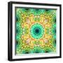 Mandala Ornament from Flowers-Alaya Gadeh-Framed Photographic Print