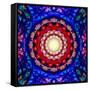 Mandala Ornament from Flowers-Alaya Gadeh-Framed Stretched Canvas