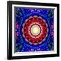 Mandala Ornament from Flowers-Alaya Gadeh-Framed Photographic Print