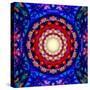 Mandala Ornament from Flowers-Alaya Gadeh-Stretched Canvas