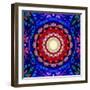 Mandala Ornament from Flowers-Alaya Gadeh-Framed Photographic Print