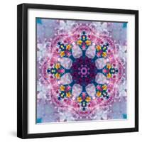 Mandala Ornament from Poeny Blossoms-Alaya Gadeh-Framed Photographic Print