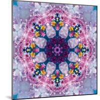 Mandala Ornament from Poeny Blossoms-Alaya Gadeh-Mounted Photographic Print