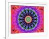 Mandala Ornament of Flowers, Composing-Alaya Gadeh-Framed Photographic Print