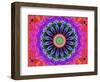 Mandala Ornament of Flowers, Composing-Alaya Gadeh-Framed Photographic Print