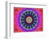 Mandala Ornament of Flowers, Composing-Alaya Gadeh-Framed Photographic Print