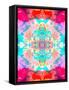 Mandala Ornament of Flowers, Composing-Alaya Gadeh-Framed Stretched Canvas