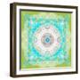 Mandala Ornament of Flowers, Composing-Alaya Gadeh-Framed Photographic Print