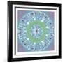 Mandala Wine-Jace Grey-Framed Art Print