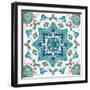 Mandala Zen VI-Melissa Wang-Framed Art Print