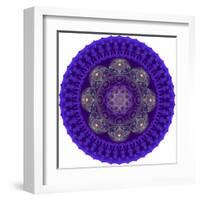 Mandala-SaniyaF-Framed Art Print