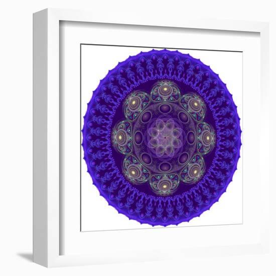 Mandala-SaniyaF-Framed Art Print