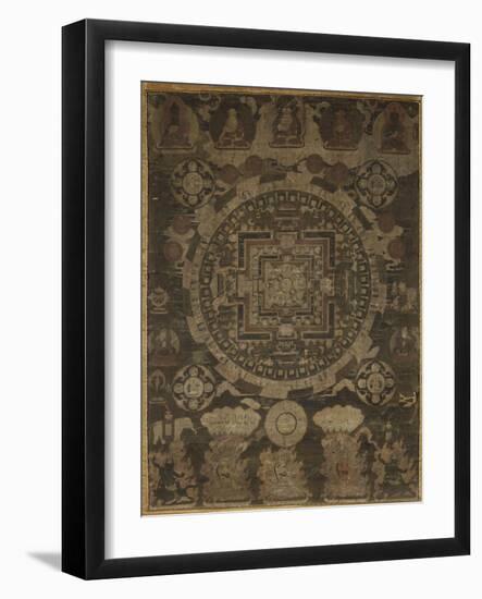 Mandala-null-Framed Giclee Print