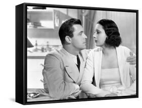 Mandalay, from Left, Lyle Talbot, Kay Francis, 1934-null-Framed Stretched Canvas