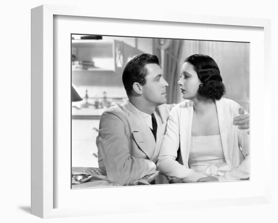 Mandalay, from Left, Lyle Talbot, Kay Francis, 1934-null-Framed Photo