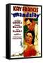 Mandalay, Kay Francis, Ricardo Cortez, 1934-null-Framed Stretched Canvas