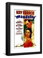 Mandalay, Kay Francis, Ricardo Cortez, 1934-null-Framed Photo