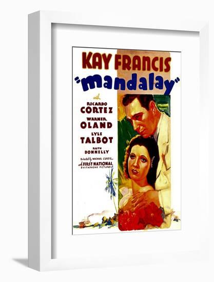 Mandalay, Kay Francis, Ricardo Cortez, 1934-null-Framed Photo