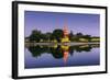 Mandalay, Myanmar at the Palace Wall and Moat-Sean Pavone-Framed Photographic Print