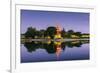 Mandalay, Myanmar at the Palace Wall and Moat-Sean Pavone-Framed Photographic Print