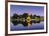 Mandalay, Myanmar at the Palace Wall and Moat-Sean Pavone-Framed Photographic Print