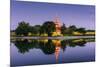 Mandalay, Myanmar at the Palace Wall and Moat-Sean Pavone-Mounted Photographic Print