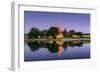 Mandalay, Myanmar at the Palace Wall and Moat-Sean Pavone-Framed Photographic Print