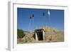 Mandan Earth Lodges at On-A-Slant Indian Village, South Dakota-Angel Wynn-Framed Photographic Print