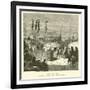 Mandan Village, North America-null-Framed Giclee Print