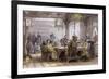 Mandarin Dinner Party-Thomas Allom-Framed Premium Giclee Print