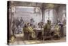 Mandarin Dinner Party-Thomas Allom-Stretched Canvas