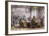 Mandarin Dinner Party-Thomas Allom-Framed Art Print