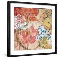 Mandarin Garden III-Kate Birch-Framed Giclee Print