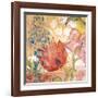 Mandarin Garden IV-Kate Birch-Framed Giclee Print