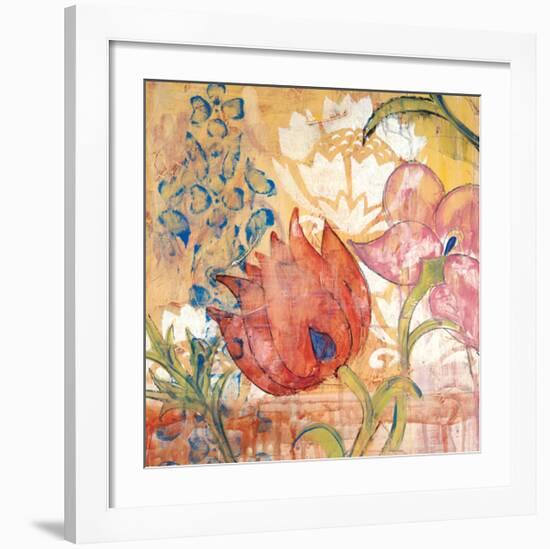 Mandarin Garden IV-Kate Birch-Framed Giclee Print