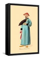 Mandarin in Summer Dress-George Henry Malon-Framed Stretched Canvas