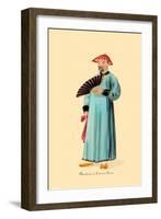 Mandarin in Summer Dress-George Henry Malon-Framed Art Print