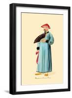 Mandarin in Summer Dress-George Henry Malon-Framed Art Print